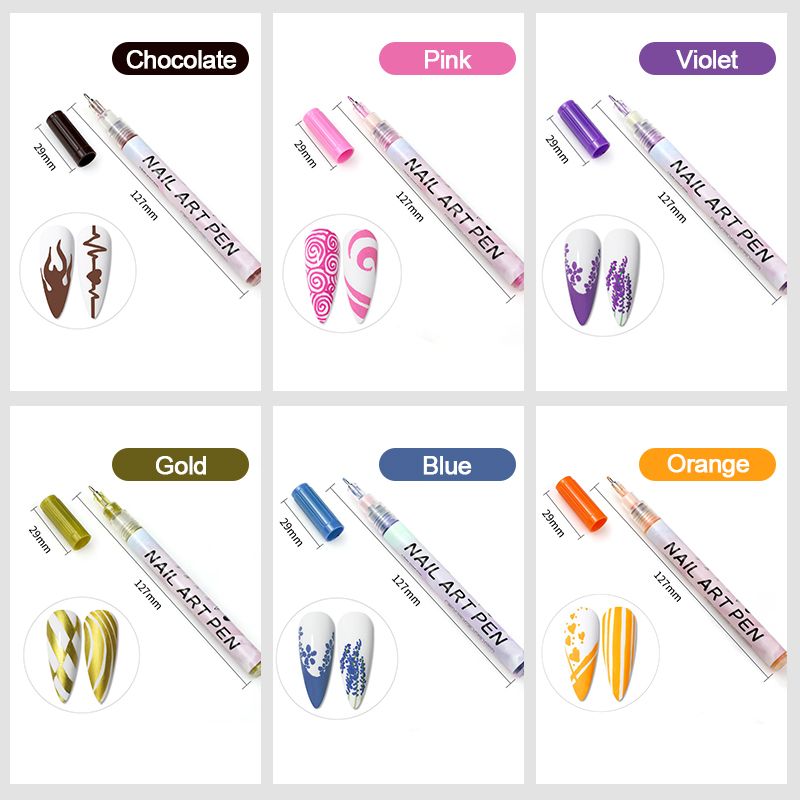 ✨ DIY Nagelkonstborstar – 12-färgers böjda nagelkonstborsteset 💅🎨