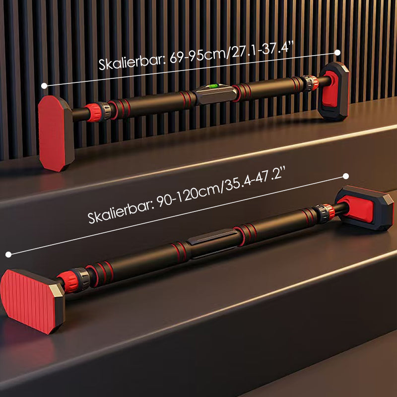 Stabil väggpull-up-stång utan borrning