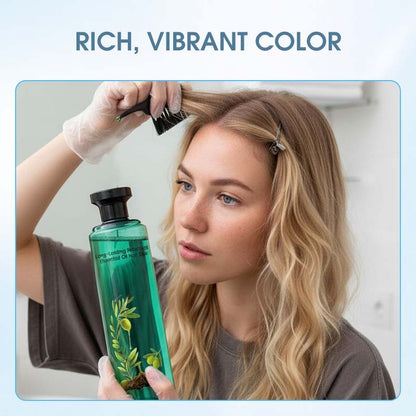 🌿 50 % RABATT NÅ! 🔥 Langvarig botanisk hårfarge – Få salongresultater hjemme!✨