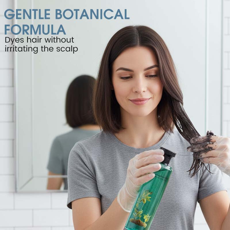 🌿 50 % RABATT NÅ! 🔥 Langvarig botanisk hårfarge – Få salongresultater hjemme!✨