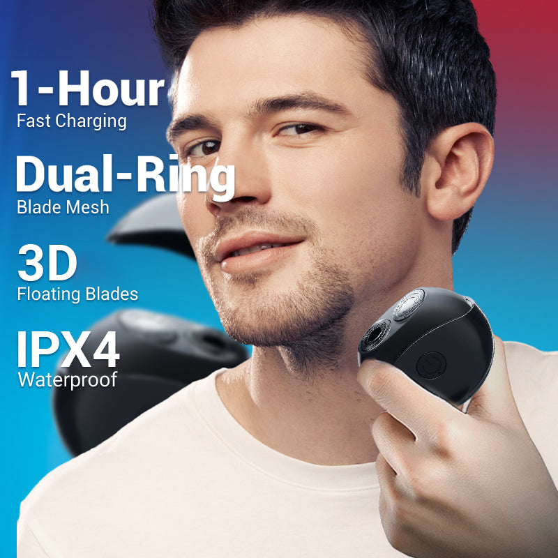 Bärbar multifunktionell elektrisk rakapparat