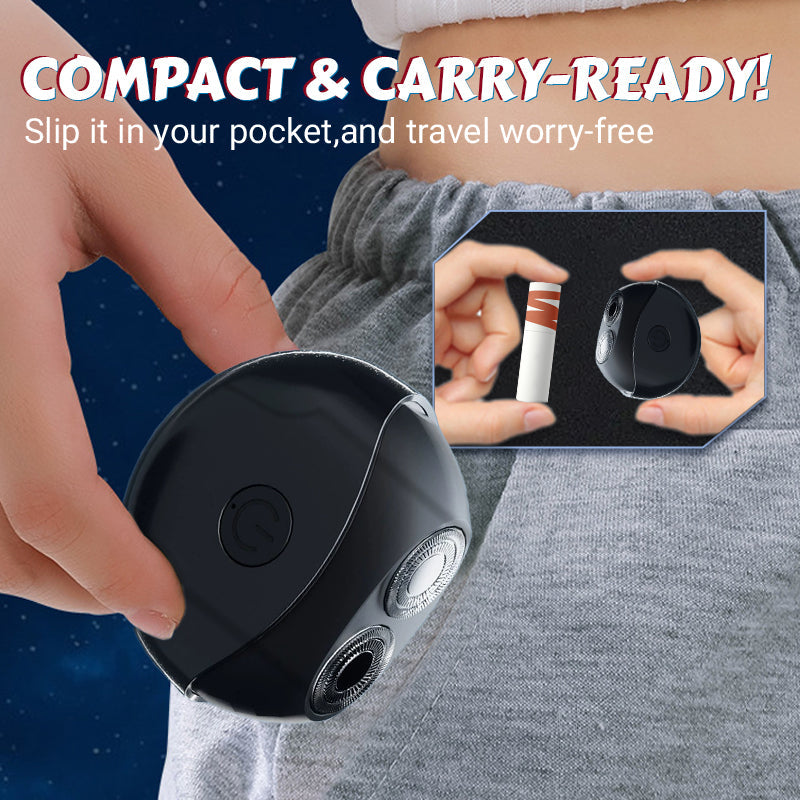 Bärbar multifunktionell elektrisk rakapparat