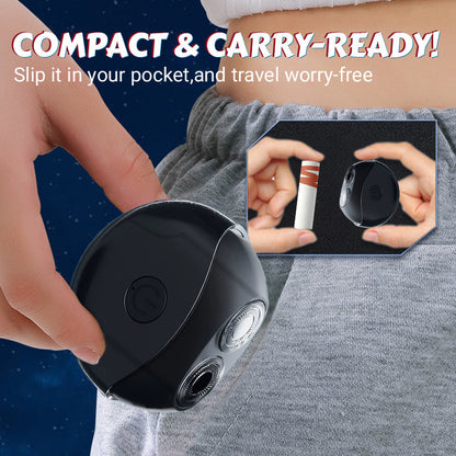 Bärbar multifunktionell elektrisk rakapparat