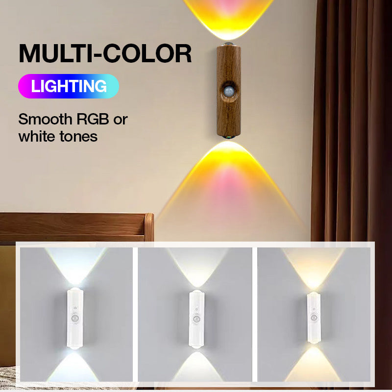 💡🌈 Magnetisk smart rörelsesensor med RGB-stämningsbelysning – flexibel belysning för hemmet 🏠✨