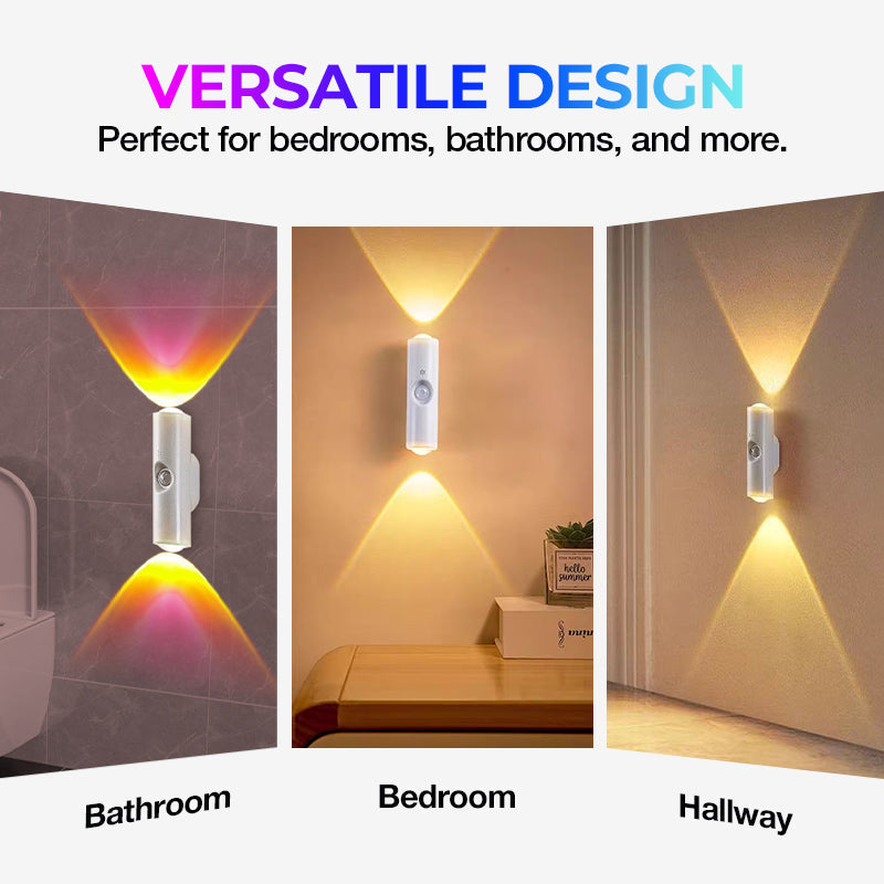 💡🌈 Magnetisk smart rörelsesensor med RGB-stämningsbelysning – flexibel belysning för hemmet 🏠✨