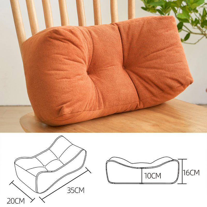 Multifunktionell midjekudde för kontoret och tupplurar