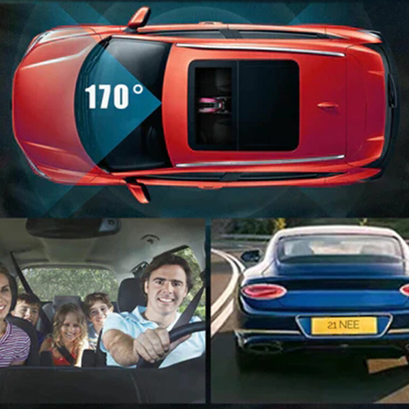 🔈🔈50 % RABATT🚗📹Dashcam med 170° vidvinkel och 1080p dubbla linser🔥Fri frakt🔥