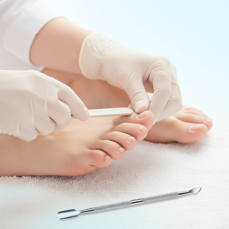 Rostfria Verktygsset för Manikyr och Pedikyr