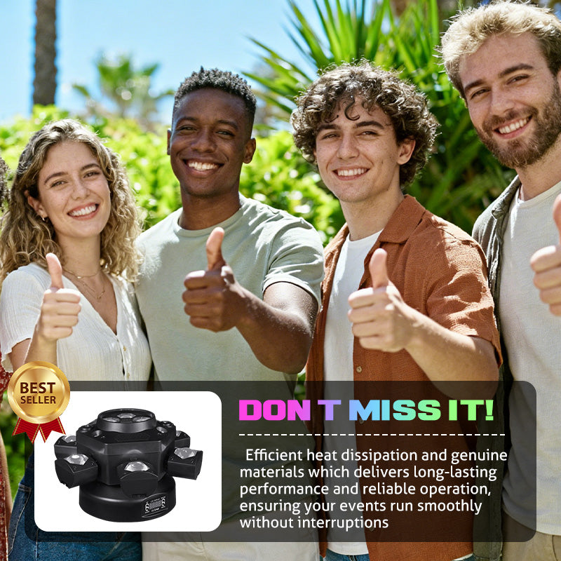 🎄 Specialerbjudande för jul -50%! Multi-beam LED Atmosphere Light - 360° ljusmagi! 🌟✨