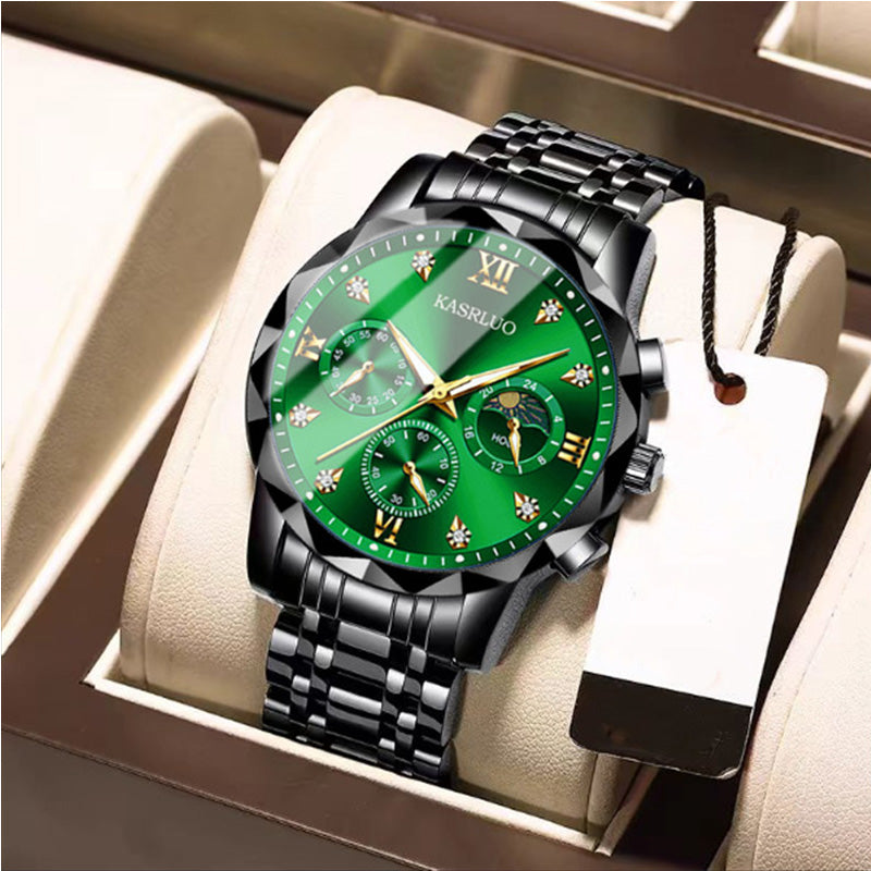 ⌚ 50 % RABATT NÅ! 🔥 Vanntett kvartsklokke for menn – Elegant og slitesterk, perfekt for hverdag og eventyr ✨