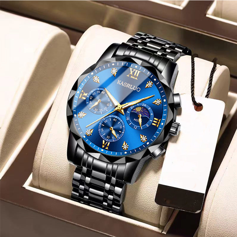 ⌚ 50 % RABATT NÅ! 🔥 Vanntett kvartsklokke for menn – Elegant og slitesterk, perfekt for hverdag og eventyr ✨