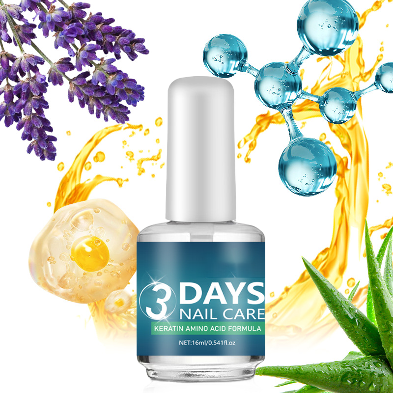 💖 KÖP 3 FÅR 2 GRATIS! ✨ Högblank Nagelolja - Snabbtorkande & Närande, Perfekt för Vårdade Naglar 💅✨