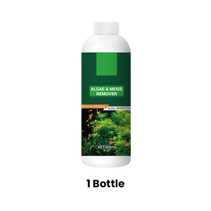 🎉Pakke med god verdi💥 Alge- og mosefjerner for akvarium - trygg vannrensing