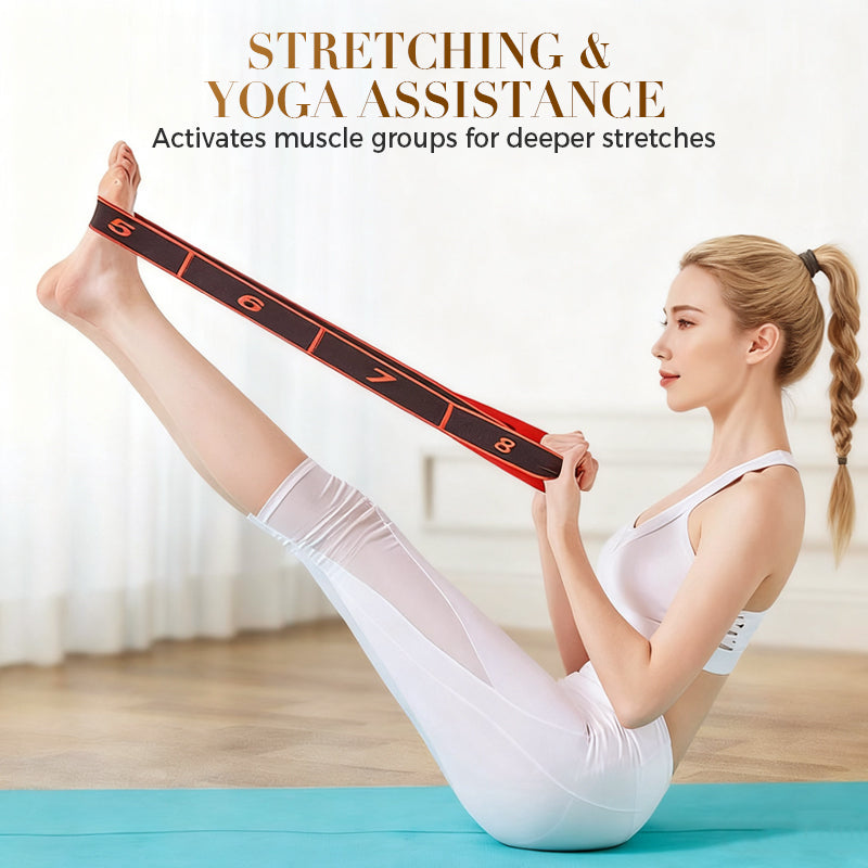 【✨ 1 + 1 gratis】Motstandsbånd - egnet for tøyningsøvelser og yoga🏋️