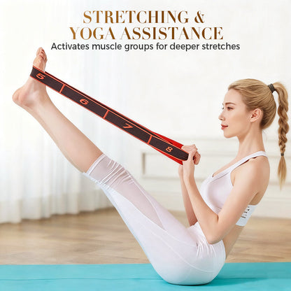 【✨ 1 + 1 gratis】Motstandsbånd - egnet for tøyningsøvelser og yoga🏋️