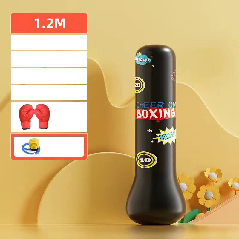 🎯 56 % RABATT! 🎉 Oppblåsbar boksebolle for barn – Slagsikker, barnesikker og rask oppblåsing 📦 