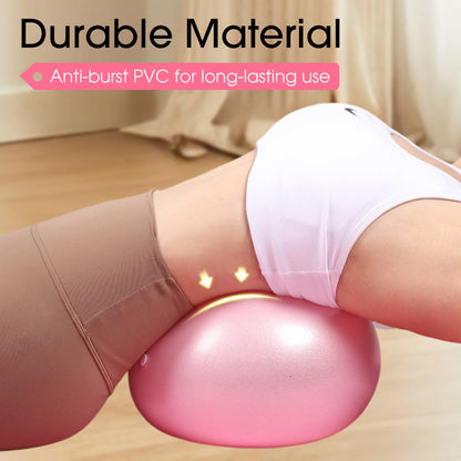 9-inch Anti-Burst Pilates Ball with Pump