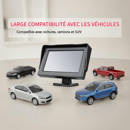 En skärm, två vyer. 🚗✨ Din bils HD-underhållningsskärm. 🎬📱