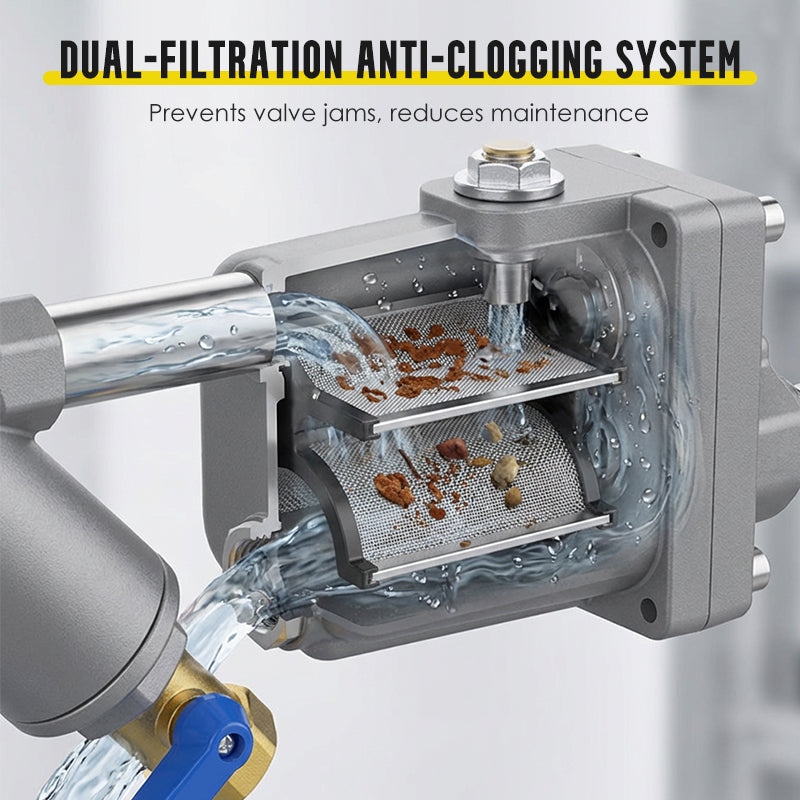 ⚙️ 50 % RABATT! 💨 Automatisk dreneringsventil – Ingen lufttap, forhindrer rust og enkel installasjon 🔧
