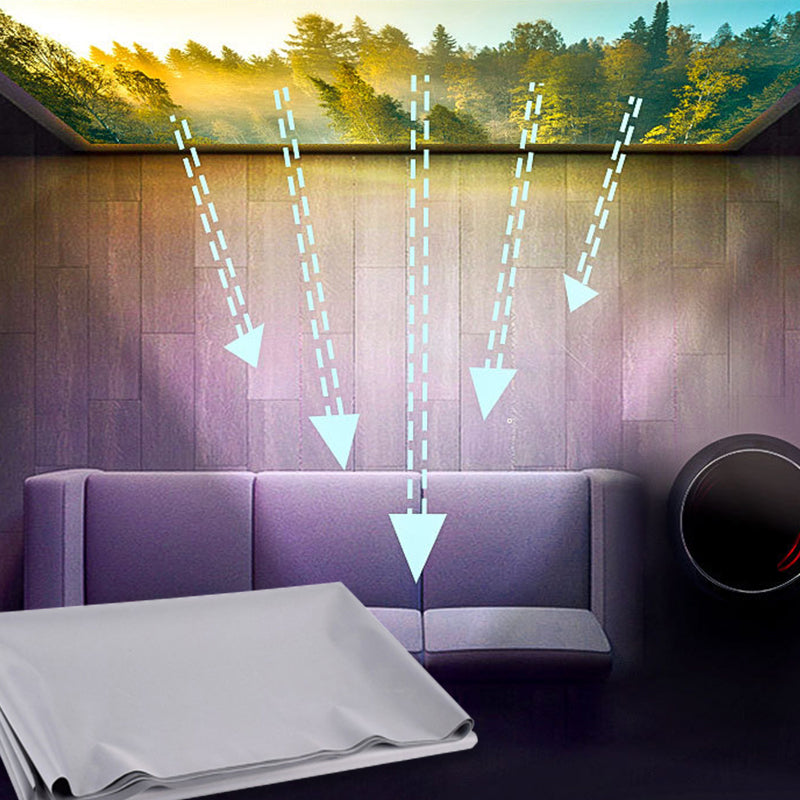 🎞️Bärbar projektor 4K Anti-Light hopfällbar skärm