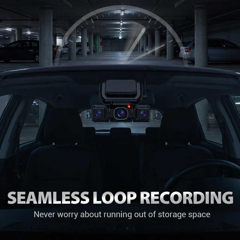 📢📢Nyheter 2026 – 50 % rabatt🚗🔥4-kanals inbyggd kamera med WiFi och mörkerseende✈️Fri frakt