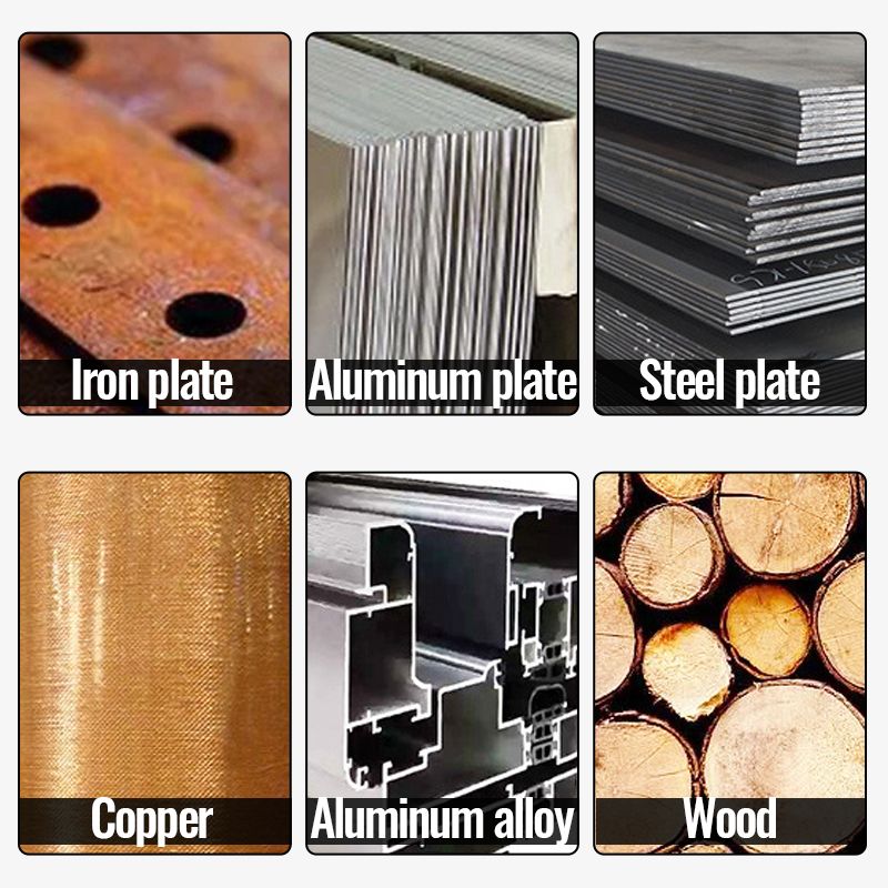 6-delars multifunktionellt spiralborrset