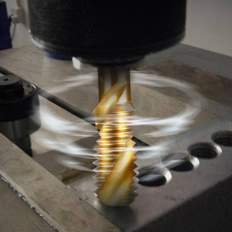 6-delars multifunktionellt spiralborrset