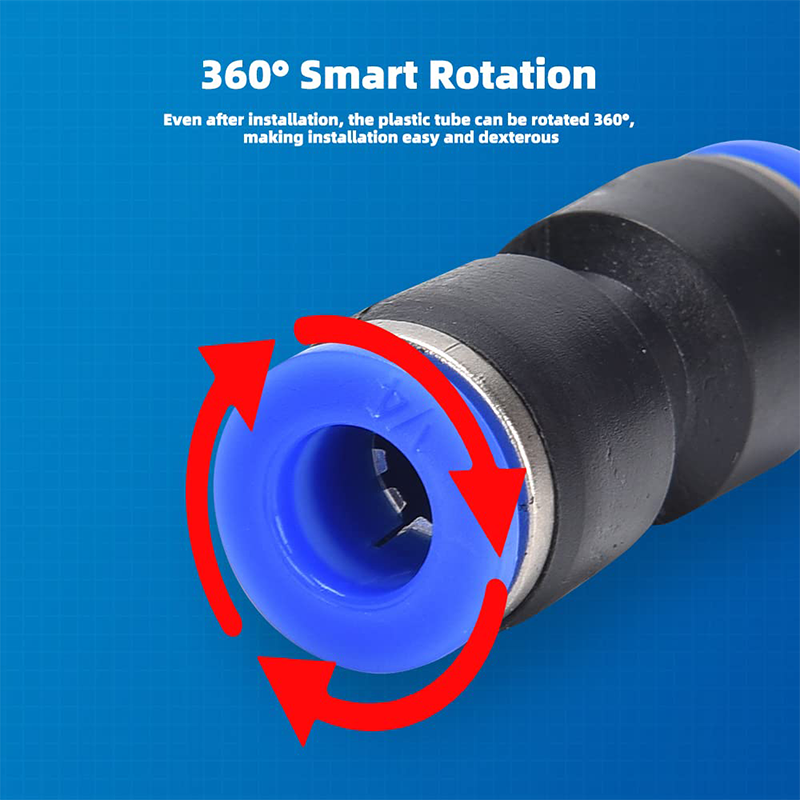 1/4-tums pneumatisk kopplingssats för slangar