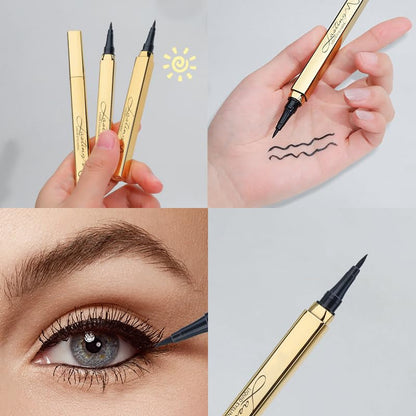 💄 KJØP 1, FÅ 1 GRATIS! 💄 Langvarig, vanntett flytende eyelinerblyant – Intens farge, presis tupp og hurtigtørkende 💄
