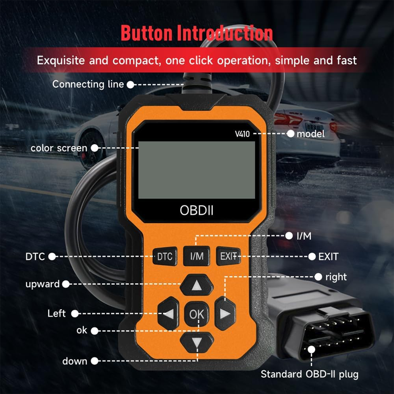⏰ Endast nu 50% rabatt!⏰Professionell OBD2-skanner – fullständig diagnostik, radera koder med ett klick och flerspråkig! 📊💡
