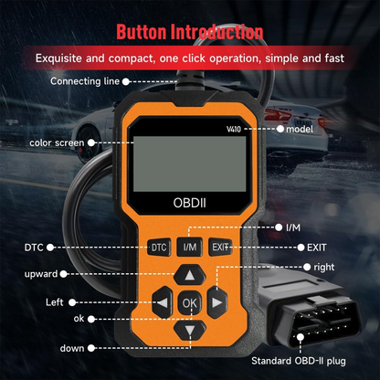 ⏰ Endast nu 50% rabatt!⏰Professionell OBD2-skanner – fullständig diagnostik, radera koder med ett klick och flerspråkig! 📊💡