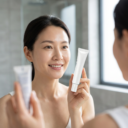 Essenskräm för korrigering av mörka fläckar