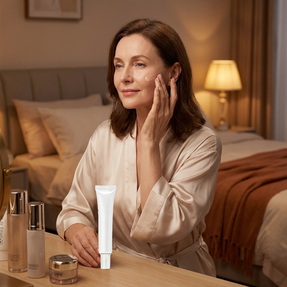 Essenskräm för korrigering av mörka fläckar