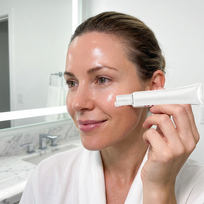 Essenskräm för korrigering av mörka fläckar