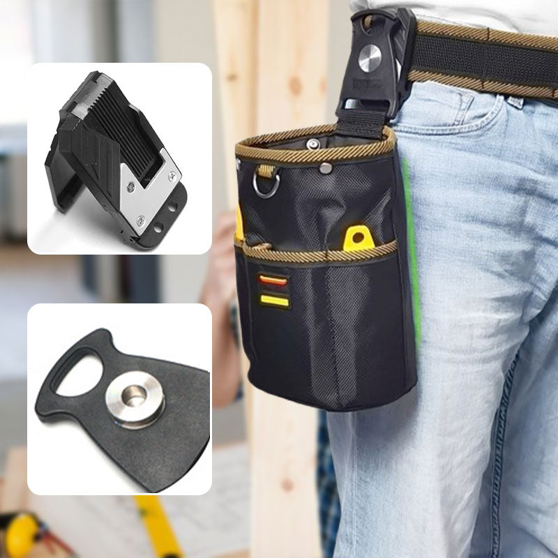 🔧 50% RABATT! | Verktygsväska med Klämfäste för Bältet – Hands-free, Lätt & Vattentät!