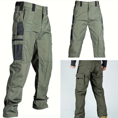 👖 50 % RABATT NU! 🛡️ Herr cargobyxor i taktisk design – gott om fickor, förstärkta knän & perfekta för krävande aktiviteter 💪