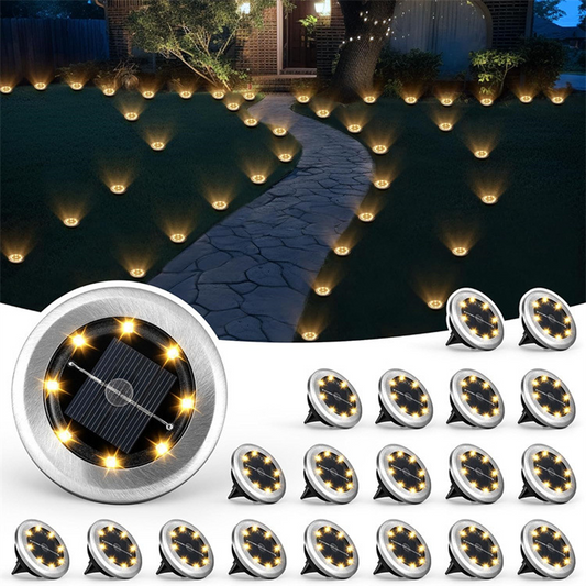 💡 50% RABATT! ☀️ Solcellsmarklyktor – Vattentät, Automatisk Sensor & 8-10h Drift För Perfekt Utomhusbelysning 🌙