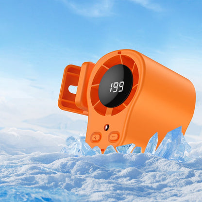 🚗 50% RABATT NU!❄️ Handsfree-fläkt med LED-skärm – Kraftfull Kylning & Stabil Fästning – Bärbar Essential 🔋