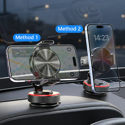 📱🧲 50 % RABATT NU! – Magnetisk bilhållare med vakuumsugkopp, N55 & 1080° rotation 🚗