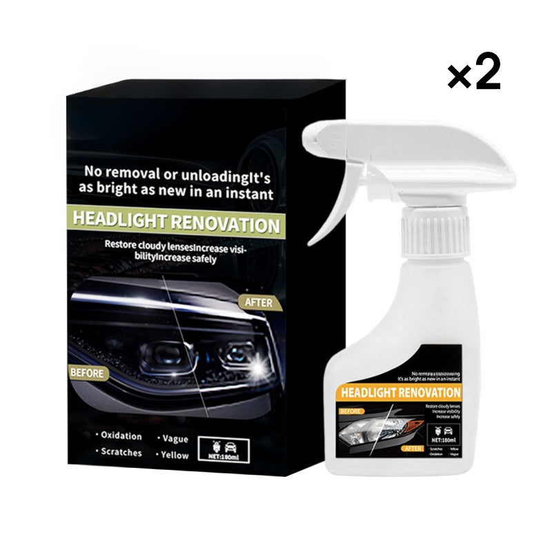 🚗 50% RABATT NU! ✨ Strålkastarspray för bilen – omedelbar klarhet, långvarigt skydd & enkel applicering – perfekt för gulnade och grumliga strålkastare 💡