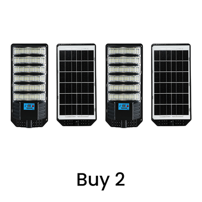 💡☀️ Solcellsdriven gatlykta med rörelsesensor – IP67 vattentät, 240° belysning & långlivat LFP-batteri 🌙✨
