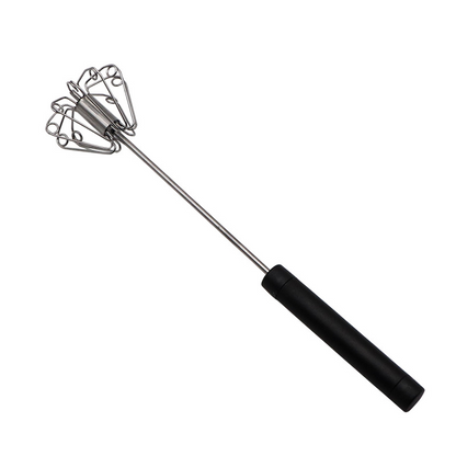 🥚✨ Halvautomatisk handvisp i rostfritt stål – snabb, enkel och ergonomisk vispning 🍰