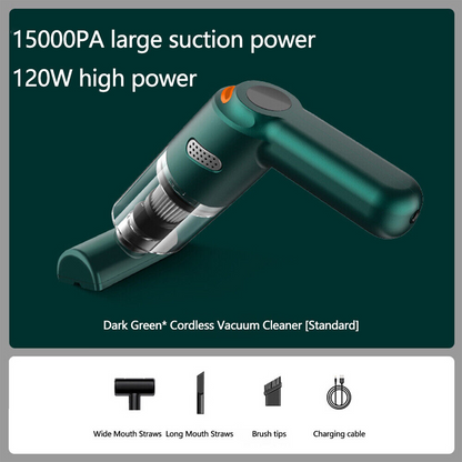 🚗💨 Trådlös bildammsugare – 10 000 Pa sugkraft, 400 g lätt design & 4 000 mAh batteri ✨