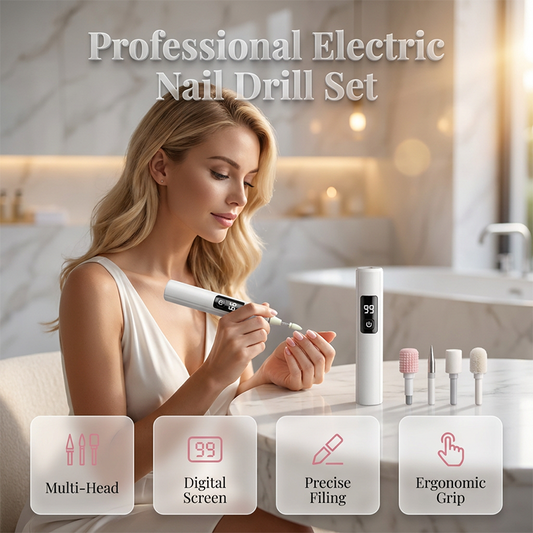 💎 50 % RABATT UNDER BEGRÄNSAD TID! ✨Professionell elektrisk nagelfil