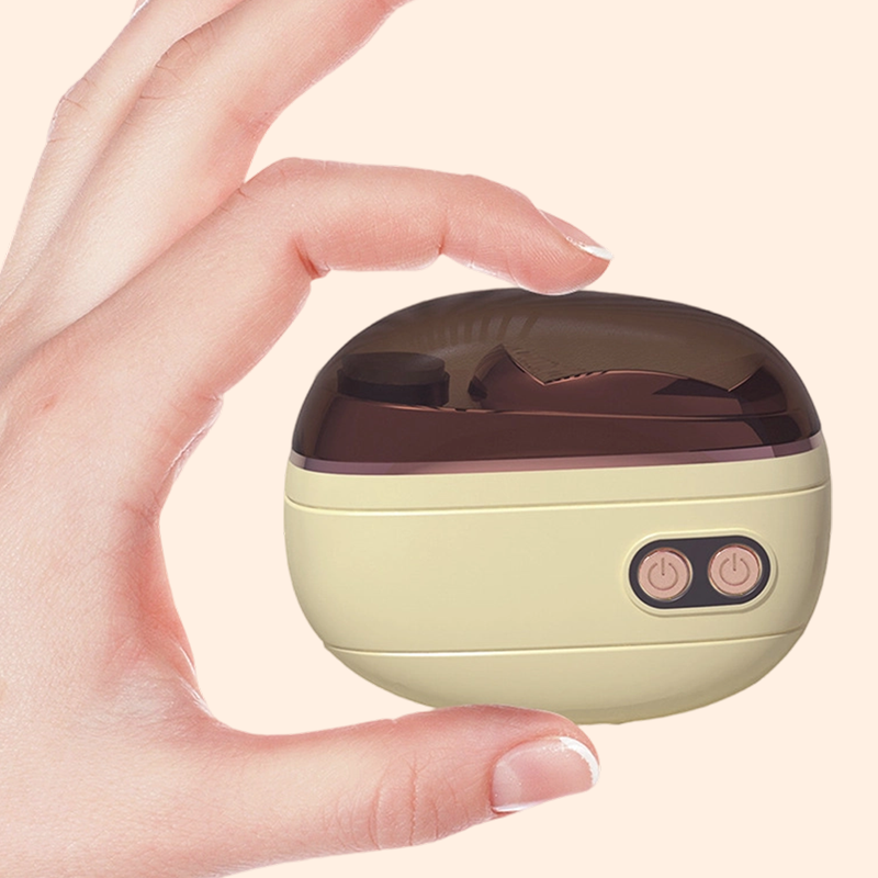 ✂️💅 2-i-1 säker elektrisk nagelklippare – klipp och slipa samtidigt med anti-kläm, LED-ljus & skonsam 360° slipning 🛡️✨