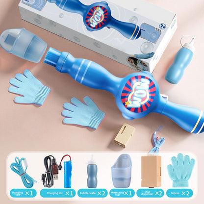 🔥50% OFF NOW🫧Cute Magic Smoke Bubble Wand Set‑Fun Fog Bubbles Toy for Kids Outdoor Party Play