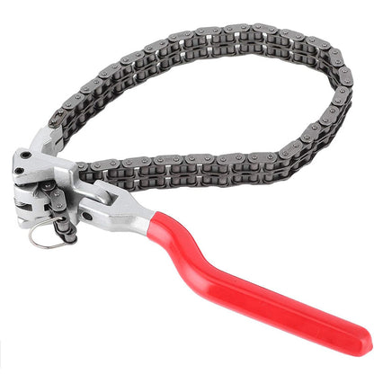 🔧⛓️ Tung kedja oljefilternyckel – starkt grepp för envisa oljefilter, passar 60–160 mm ✨