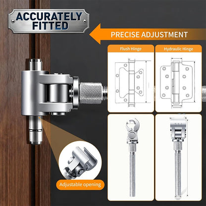 🔧 50 % RABATT NU! 🚪 Universell justerbar dörrgångjärnsnyckel – rostfritt stål, ergonomiskt grepp & enkel justering – perfekt för hemreparation 🛠️