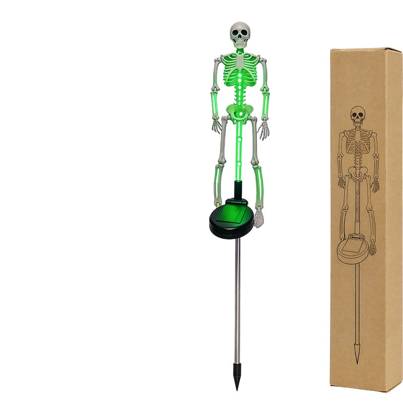 🎃💡 Solcellsdrivna skelettlampor för marken – lyser i mörkret, solcellsdrivna, enkla att installera. Perfekta för spökiga trädgårdar, verandor och gångvägar! 👻🪦✅