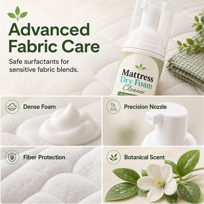 🛏️✨ Skumrengöring för madrasser utan sköljning – aktiv enzymkraft, snabb torkning & skonsam textilvård 🧼